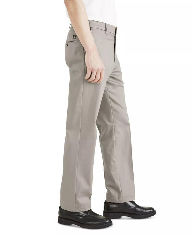 Men's Signature Classic Fit Iron Free Khaki Pants with Stain Defender Cloud - 3