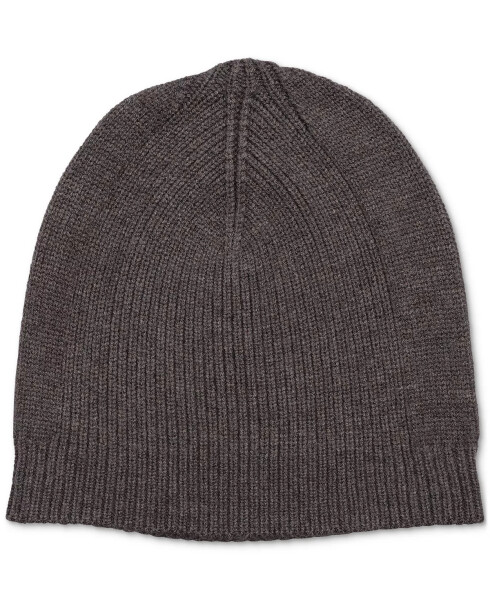 Men's Skull-Cap Beanie, Created for Modazone Charcoal Hthr - 1