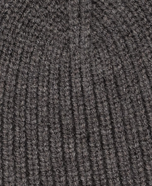 Men's Skull-Cap Beanie, Created for Modazone Charcoal Hthr - 2