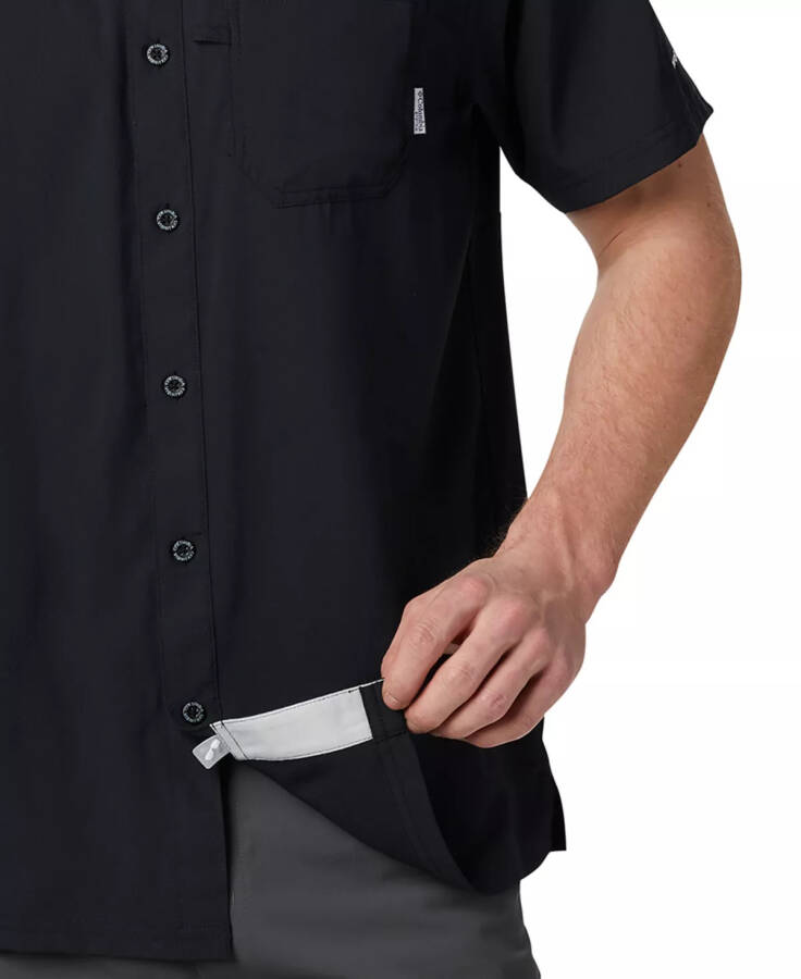 Men's Slack Tide Camp Shirt Black - 4