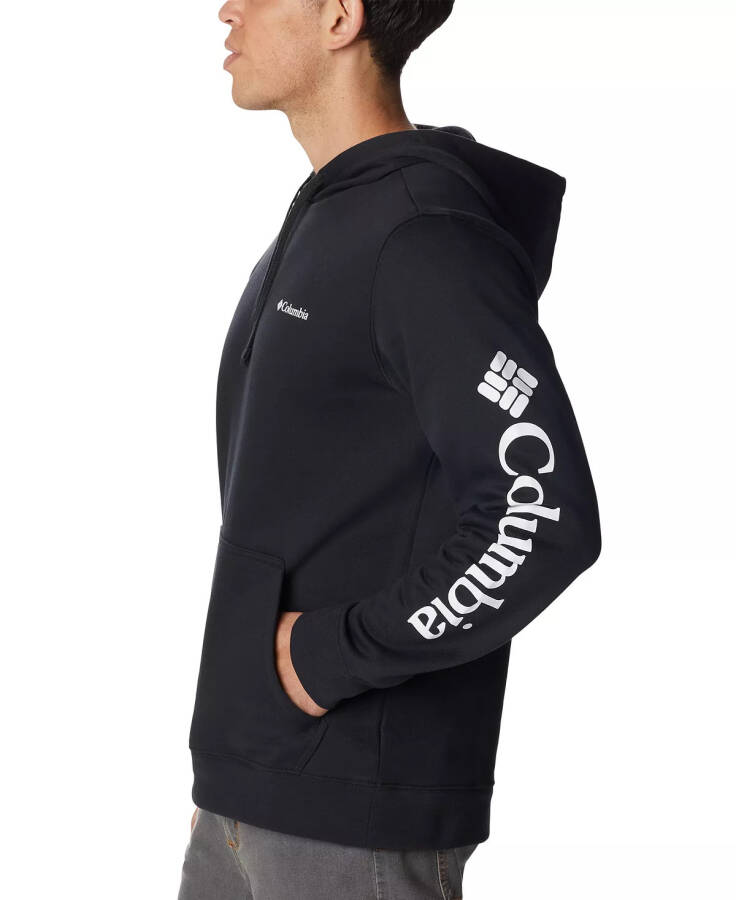 Men's Sleeve Logo Trek Hoodie Black, Csc Sleeve Logo - 4