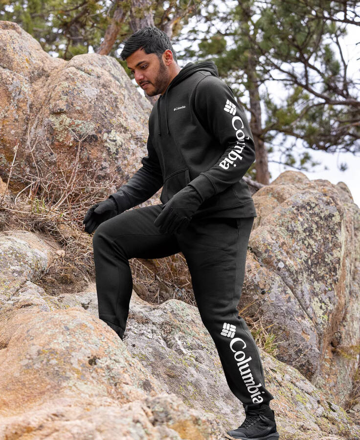 Men's Sleeve Logo Trek Hoodie Black, Csc Sleeve Logo - 5