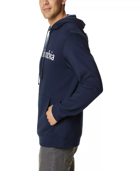 Men's Sleeve Logo Trek Hoodie Charcoal Heather - 6