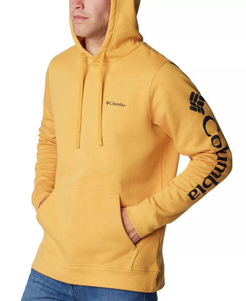 Men's Sleeve Logo Trek Hoodie Raw Honey, Csc - 1