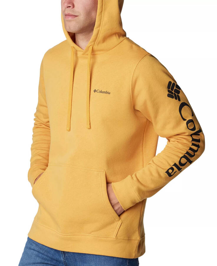 Men's Sleeve Logo Trek Hoodie Raw Honey, Csc - 1