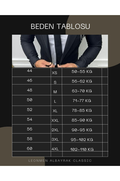 Men's Slim Fit Blazer - 2