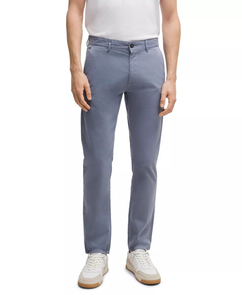 Men's Slim-Fit Chinos Navy - 1