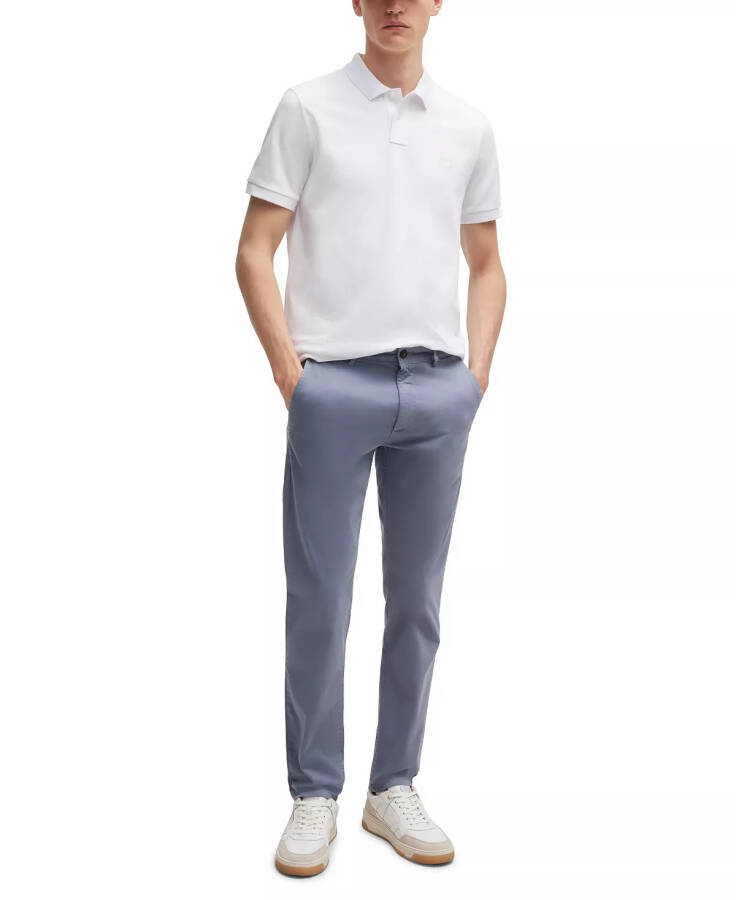 Men's Slim-Fit Chinos Navy - 4