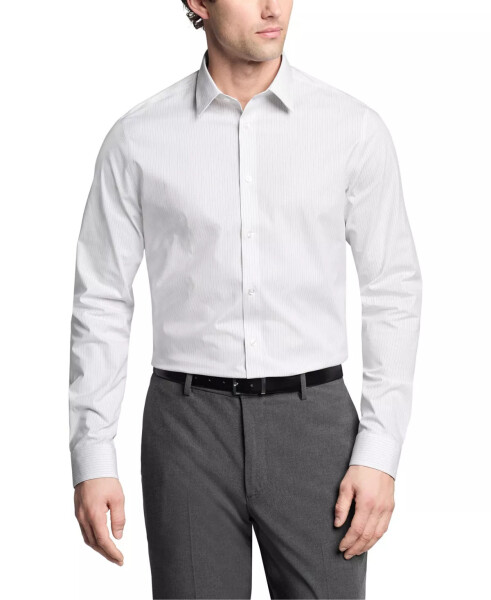 Men's Slim Fit Dress Shirt grey - 1