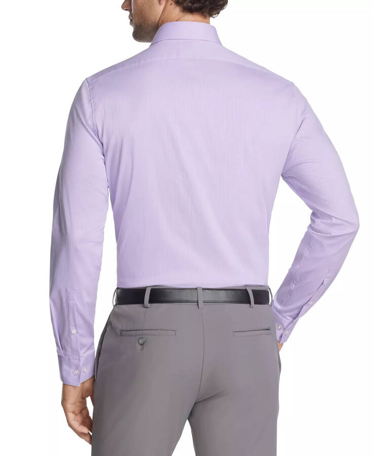 Men's Slim-Fit Flex Stretch Dress Shirt Orchid - 2