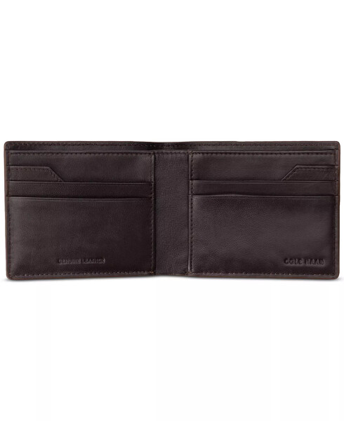 Men's Slim Leather Billfold with Key Fob Tan - 3