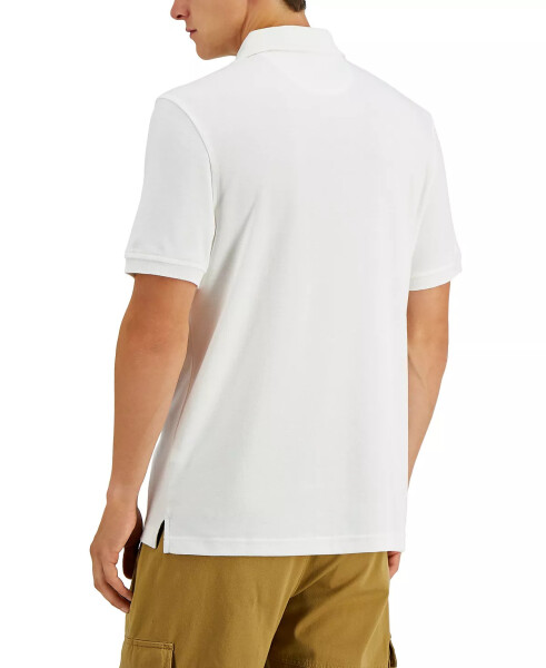 Men's Soft Touch Interlock Polo, Created for Modazone Bright White - 2