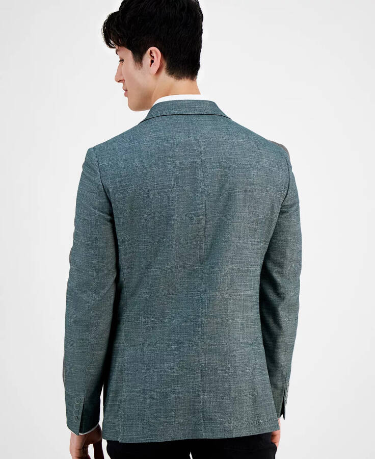 Men's Solid Slim-Fit Soft Sport Coat Forest Green - 2