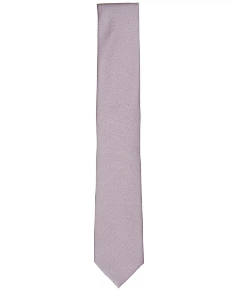 Men's Solid Texture Slim Tie, Created for Modazone Lt Pink - 2