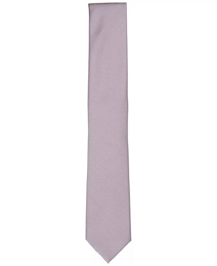 Men's Solid Texture Slim Tie, Created for Modazone Lt Pink - 2