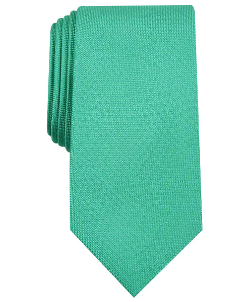 Men's Solid Tie, Created for Macy's Kelly Green - 1