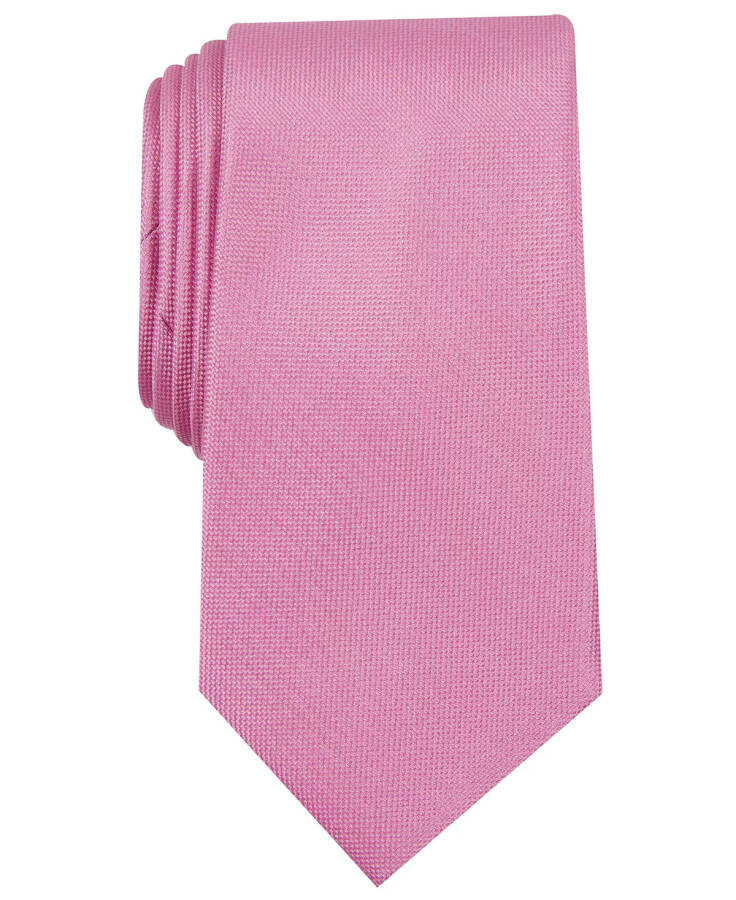 Men's Solid Tie, Created for Modazone Pink - 1