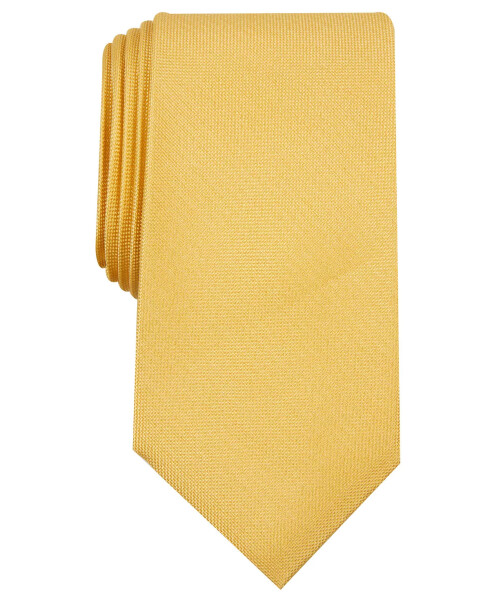 Men's Solid Tie, Created for Modazone Yellow - 1