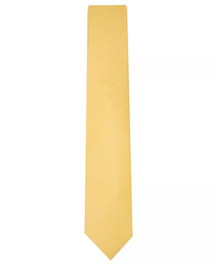 Men's Solid Tie, Created for Modazone Yellow - 2