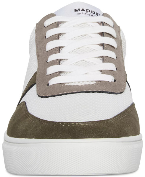 Men's Sollor Lace-Up Sneakers Olive Suede - 6