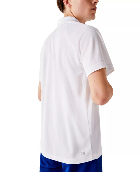 Men's SPORT Breathable Run-Resistant Interlock Polo Shirt White - 2