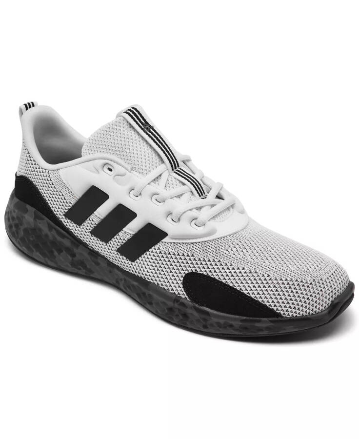 Men's Sportswear Fluidflow 3.0 Running Sneakers from Finish Line White, Black - 1