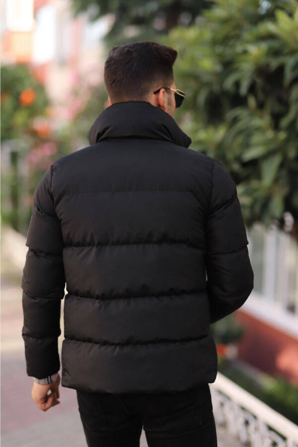 Men's Stand Collar Down Jacket Winter Coat Waterproof - 12