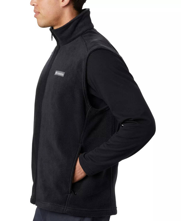 Men's Steens Mountain Fleece Vest Black - 4