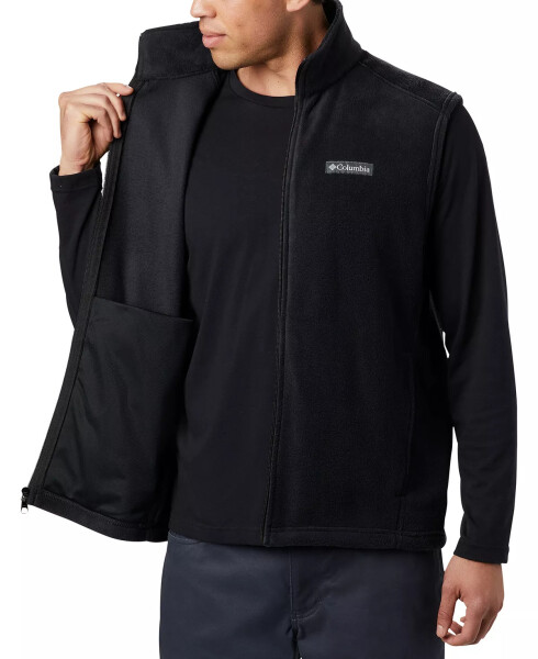 Men's Steens Mountain Fleece Vest Black - 6