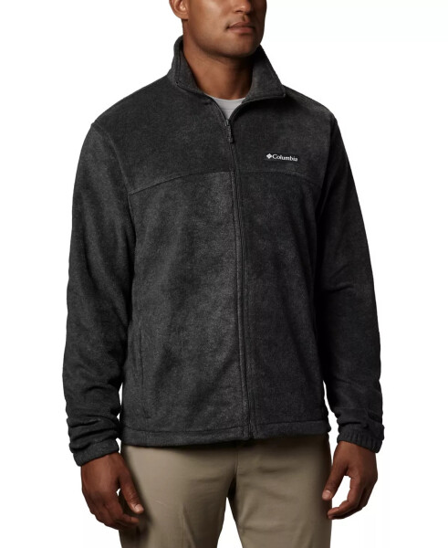 Men's Steens Mountain Full Zip 2.0 Fleece Jacket Charcoal Heather - 1