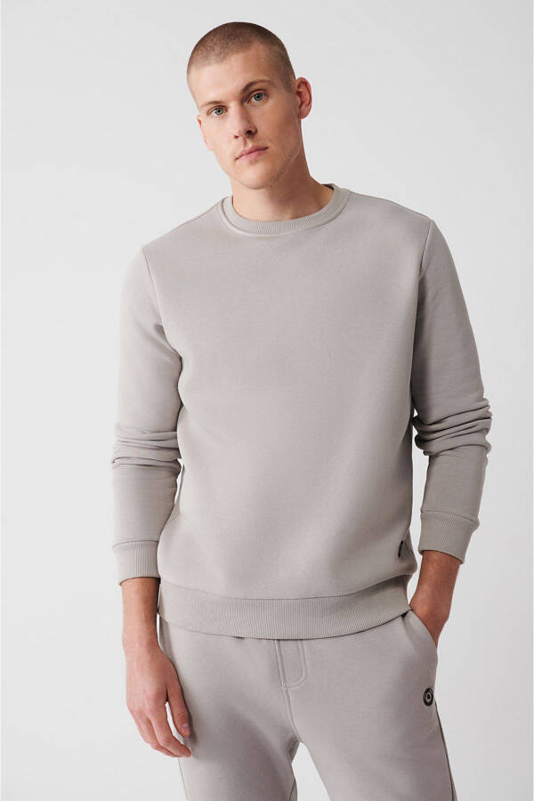 Men's Stone Unisex Sweatshirt - 7