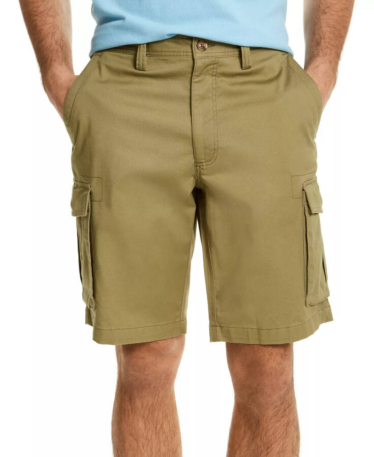 Men's Stretch Cargo Shorts, Created for Modazone Fennel - 6