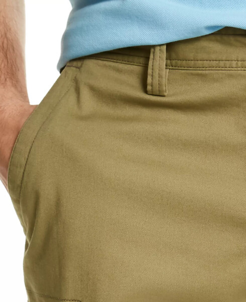 Men's Stretch Cargo Shorts, Created for Modazone Fennel - 9