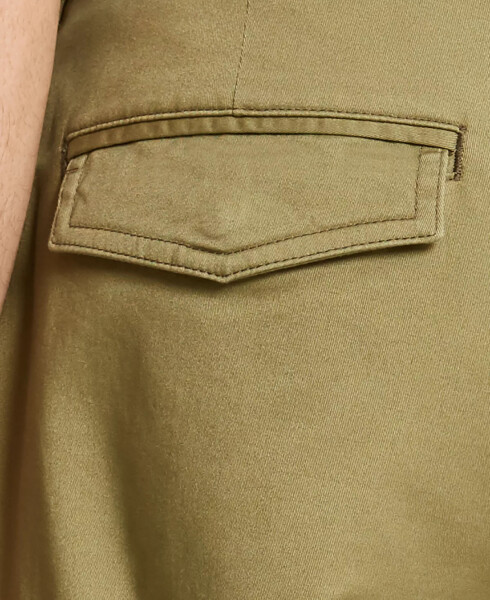 Men's Stretch Cargo Shorts, Created for Modazone Fennel - 5