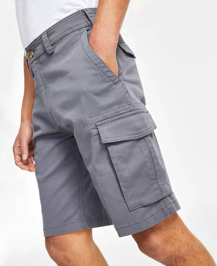 Men's Stretch Cargo Shorts, Created for Modazone Shadow Ground - 3