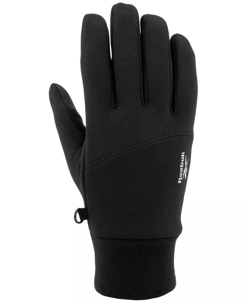 Men's Stretch Fleece Gloves Black - 1