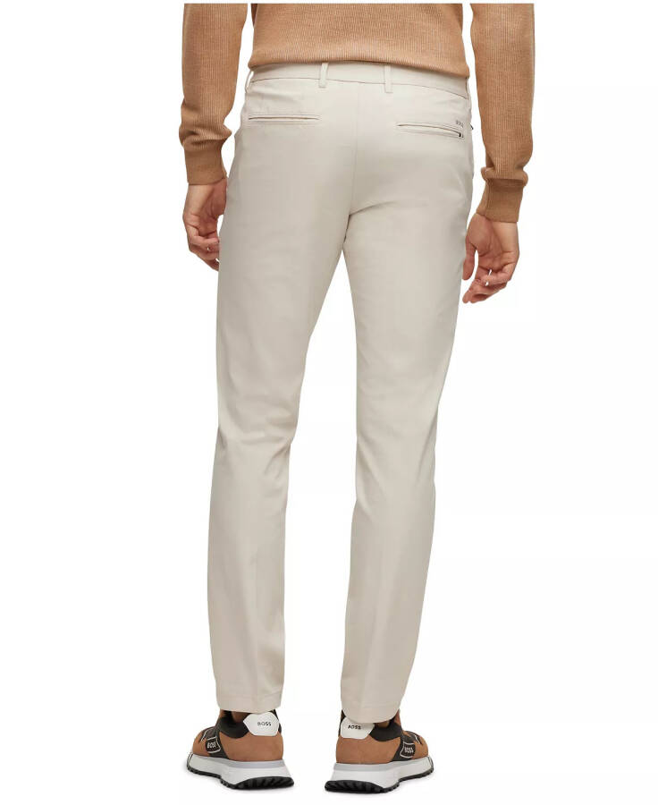 Men's Stretch Slim-Fit Trousers Open White - 2