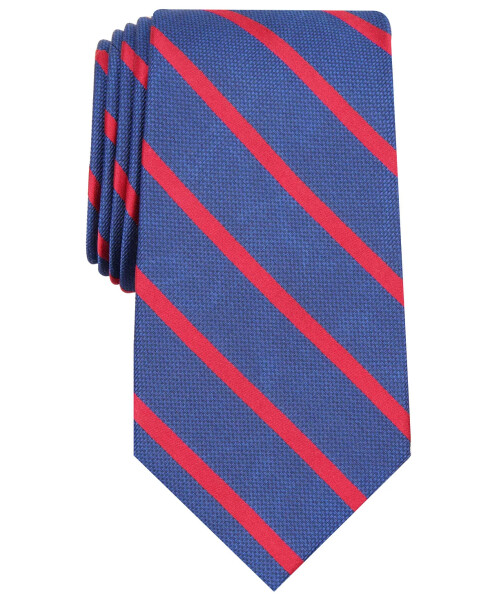 Men's Stripe Tie, Created for Modazone Red - 1