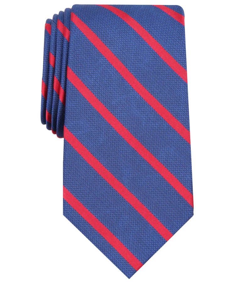 Men's Stripe Tie, Created for Modazone Red - 1