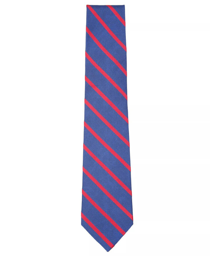 Men's Stripe Tie, Created for Modazone Red - 2