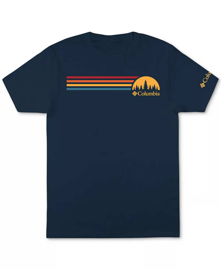 Men's Striped Logo Graphic T-Shirt Columbia N - 1