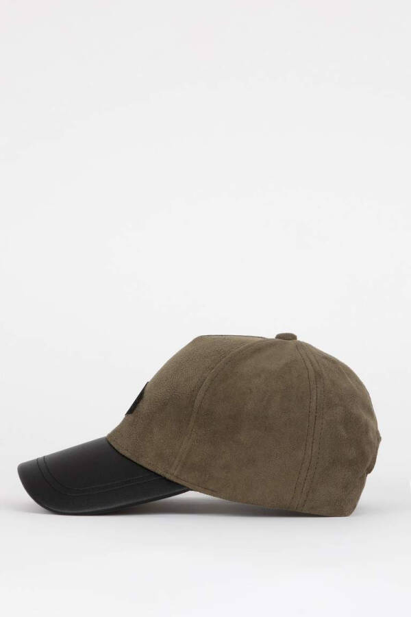 Men's Suede Baseball Basketball Hat Khaki - 10