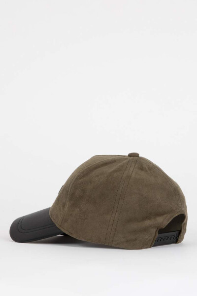 Men's Suede Baseball Basketball Hat Khaki - 11