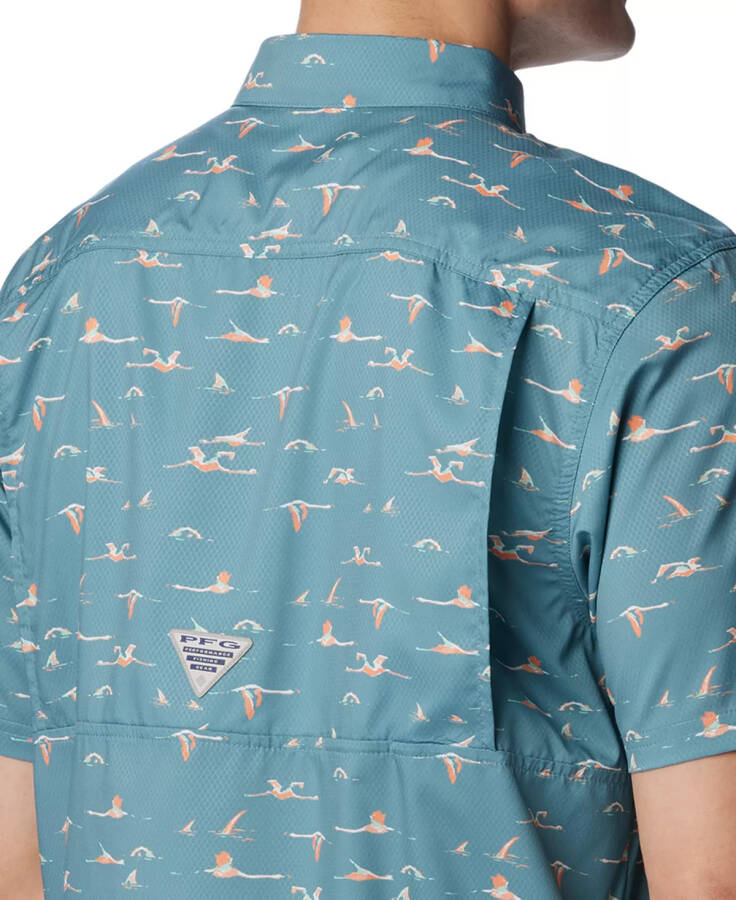 Men's Super Slack Tide Camp Shirt Tranquil Teal - 2