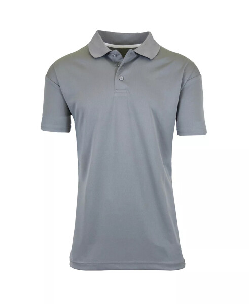 Men's Tagless Dry-Fit Moisture-Wicking Polo Shirt Navy - 5