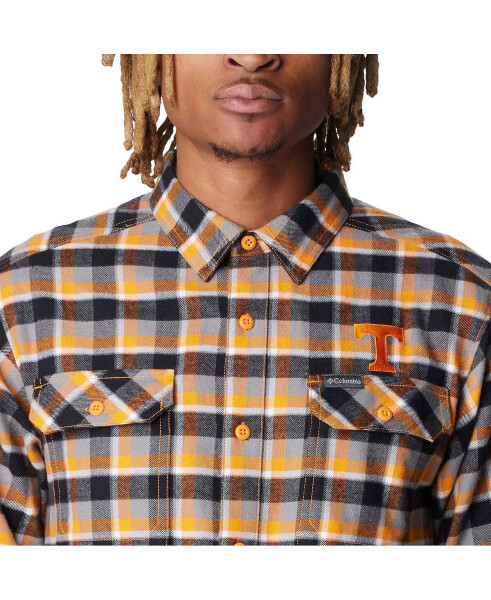 Men's Tennessee Orange Tennessee Volunteers Flare Gun Flannel Long Sleeve Shirt Tennessee Orange - 2