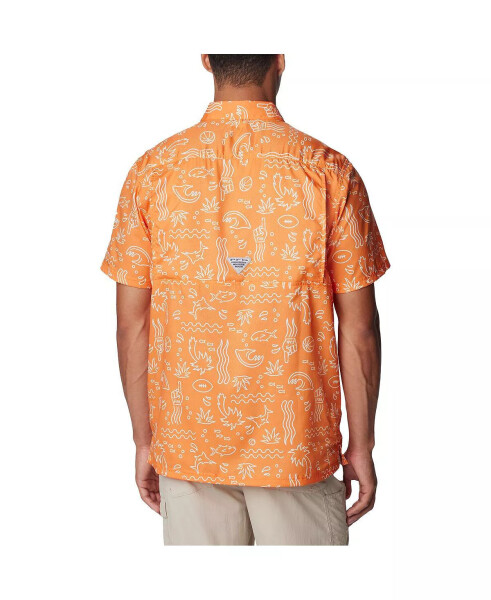 Men's Tennessee Orange Tennessee Volunteers Super Slack Tide Omni-Wick Button-Up Shirt Tennessee Orange - 2