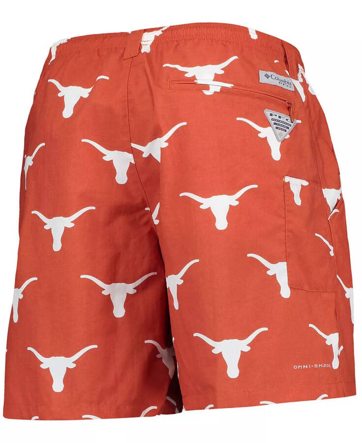 Men's Texas Orange Texas Longhorns PFG Backcast Ii Omni-Shade Hybrid Shorts Texas Orange - 4