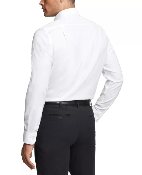 Men's TH Flex Essentials Wrinkle Resistant Stretch Dress Shirt White - 2