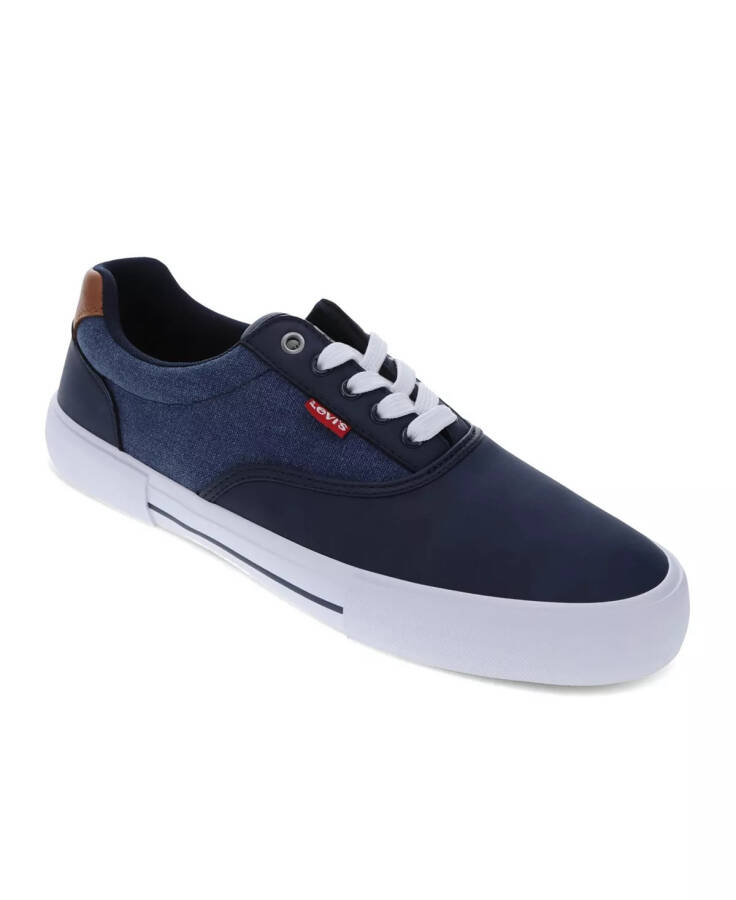 Men's Thane Fashion Athletic Lace Up Sneakers Navy, Blue - 1